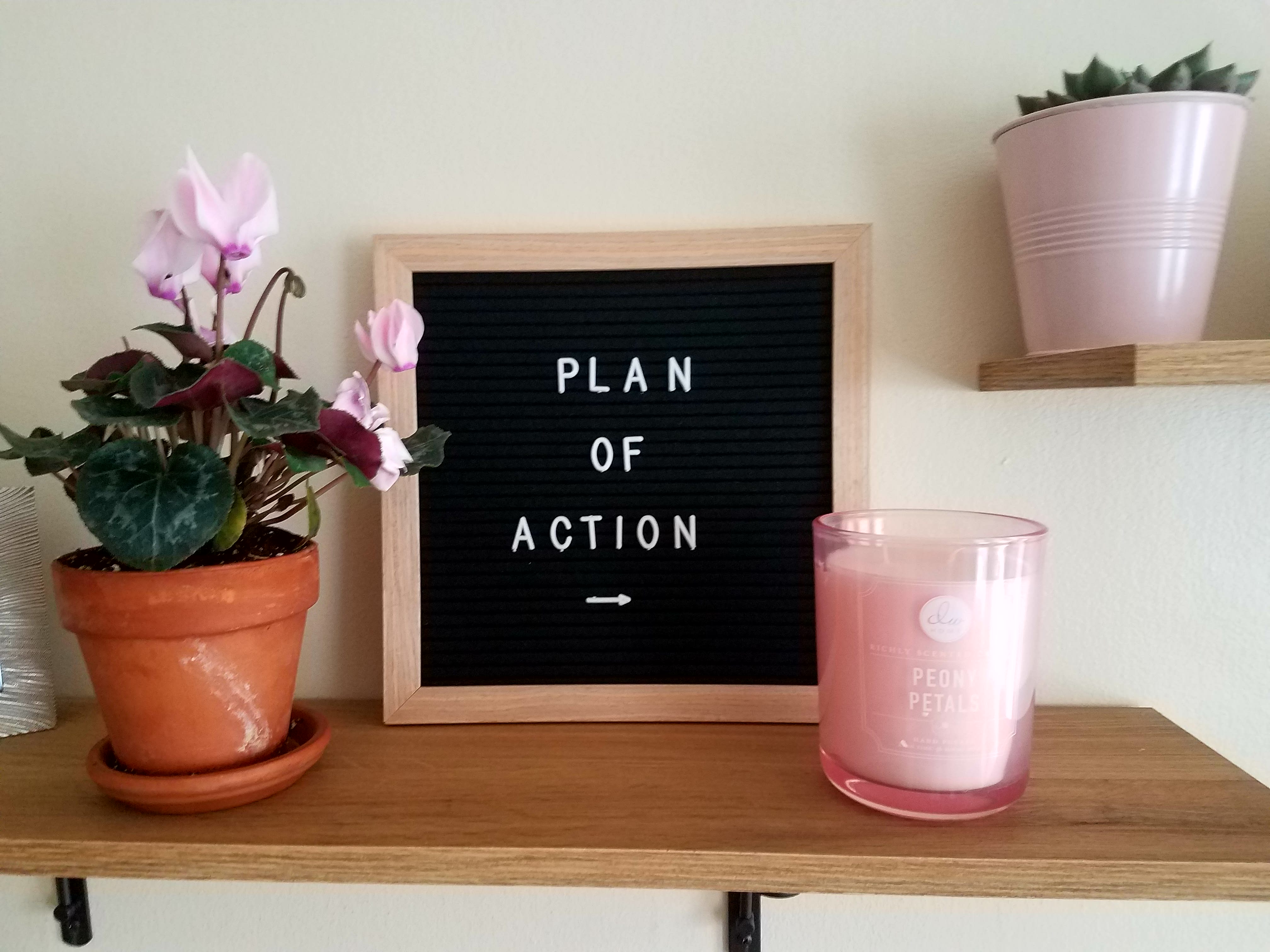 The Sweet Beauty of an Action Plan