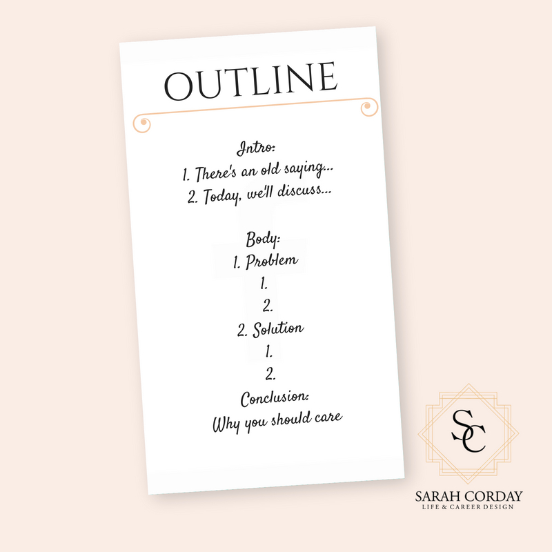 Why You Should Make an Outline