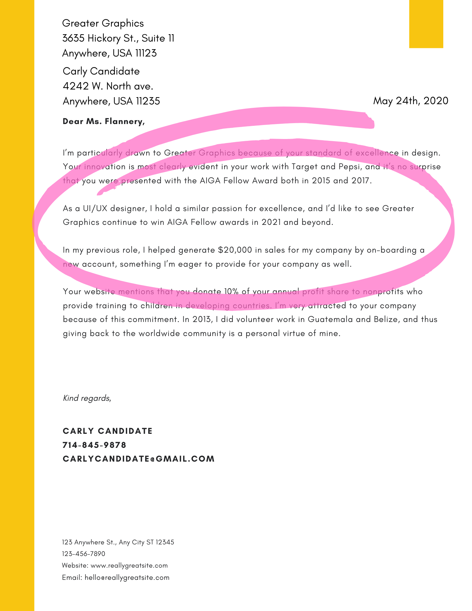VIDEO: CRAFT A FABULoUS COVER LETTER, PART 2